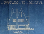 Rijksweg 23 Delfzijl. Een ontwerp voor G. Rottinghuis
<br/>
Archief Delfzijl, 1933